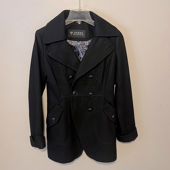 Guest Women’s Pea Coat Jacket - Picture 3 of 9